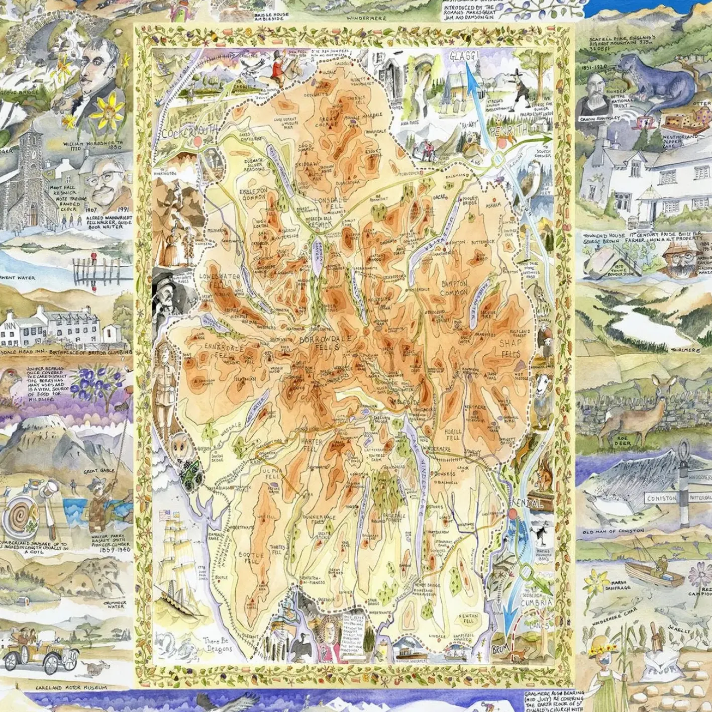 All Jigsaw Puzzles Lake District 1000 Piece Jigsaw Puzzle