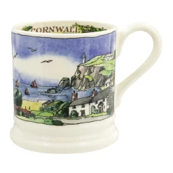 Emma Bridgewater Landscapes of Dreams Cornish Beaches 1/2 Pint Mug