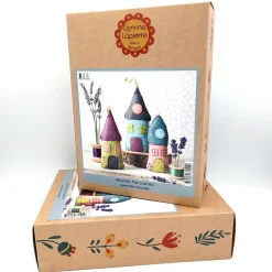 Corinne Lapierre Lavender Houses Wool Mix Felt Craft Kit