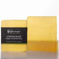 The Highland Soap Company Lemongrass Organic Glycerin Soap 150g