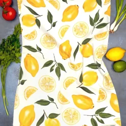 Corinne Alexander Lemon Tea Towel by