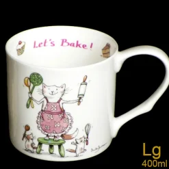 Two Bad Mice Let's Bake Large Mug