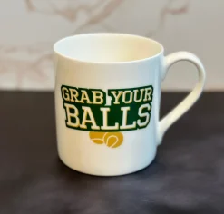 Mclaggan Smith Let's Play Tennis Bone China Mug