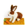 Sew Heart Felt Lettuce Rabbit with Carrot Nibbles