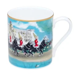 Halcyon Days Life Guards on Parade Bone China Mug