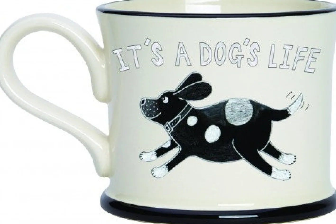 Moorland Pottery Life in the Old Dog Yet Mug by