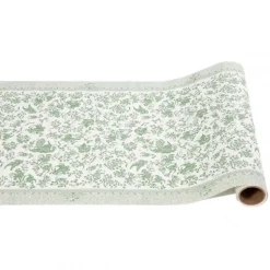 Burleigh Lilac Regal Peacock Pad Paper Table Runner