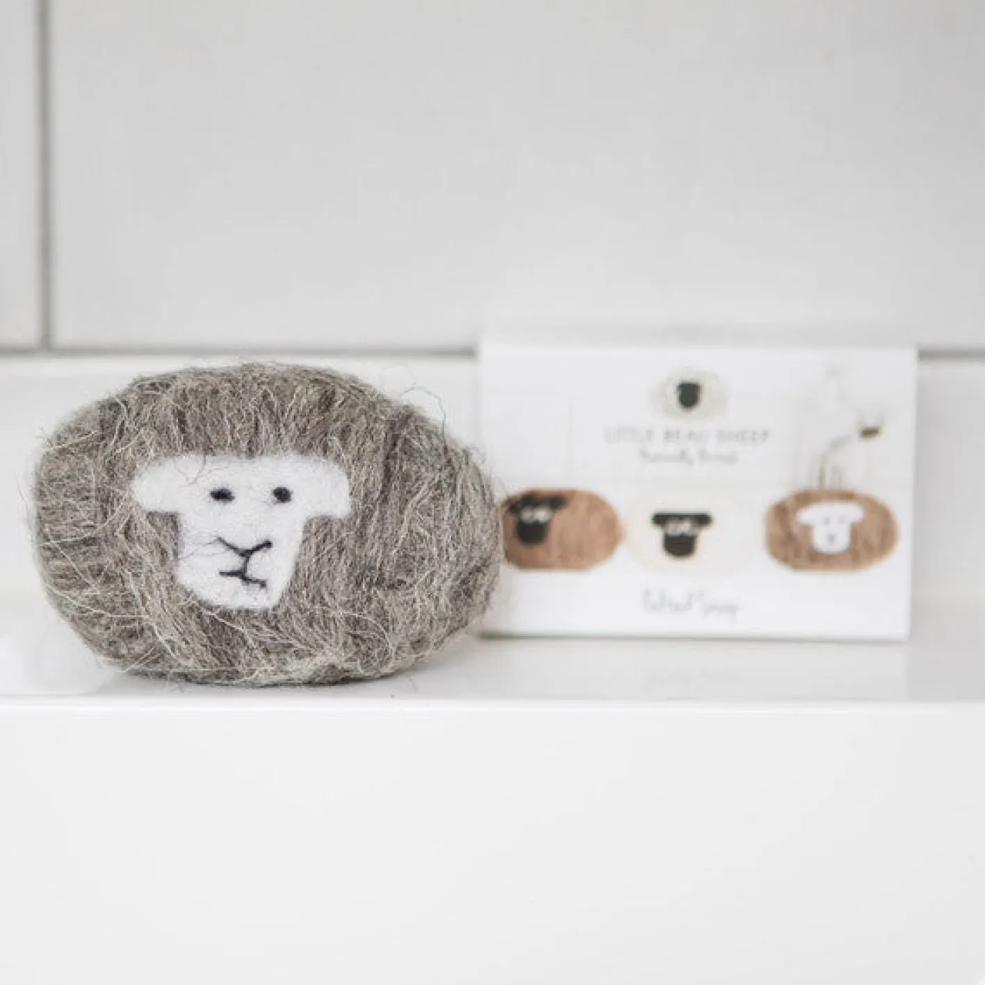 Little Beau Sheep Herdwick Sheep Felted Soap