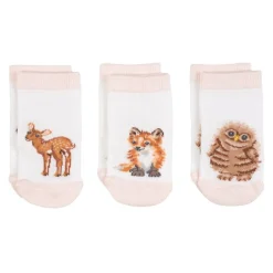 Wrendale Designs 'Little Forest' Woodland Animals Baby Socks Set