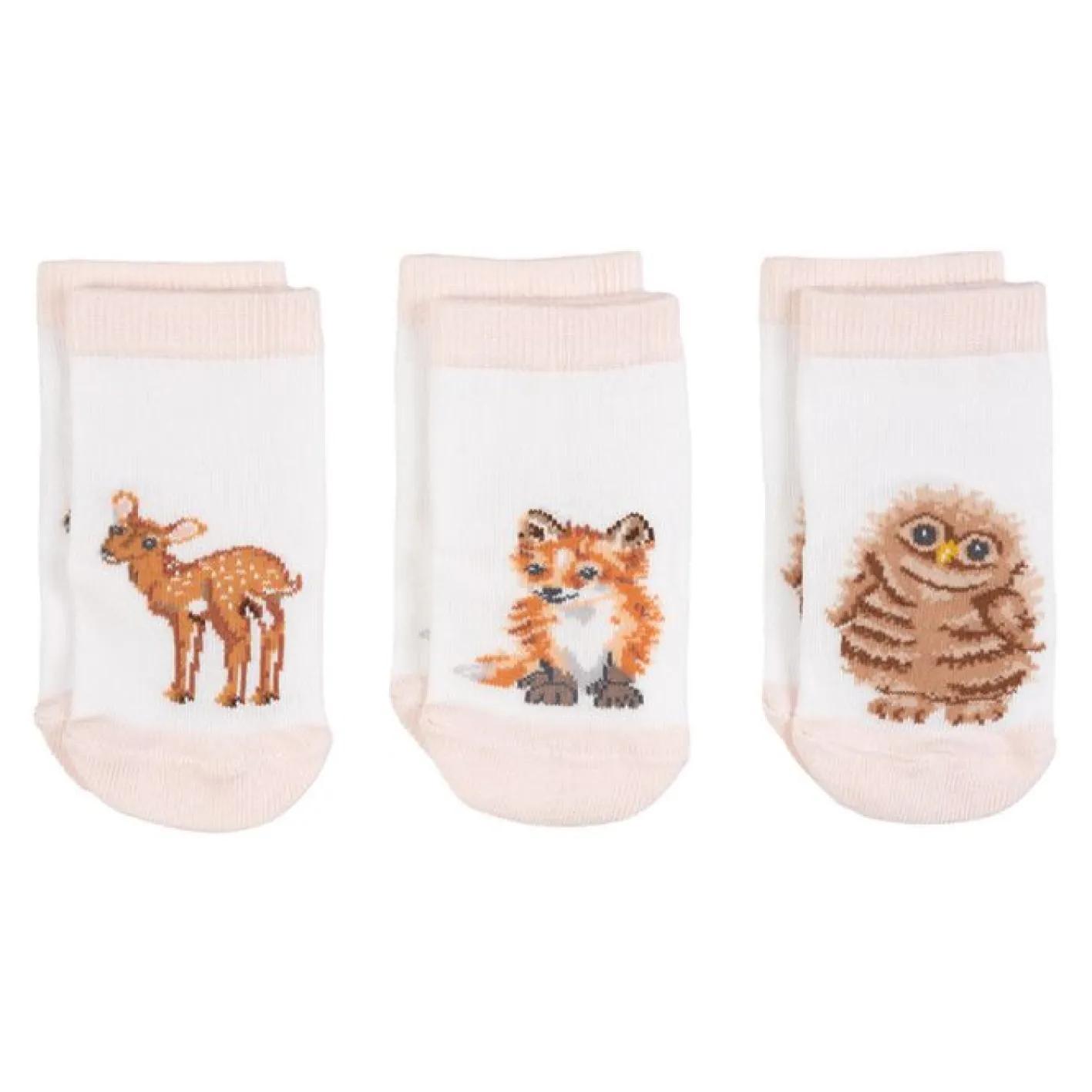 Wrendale Designs 'Little Forest' Woodland Animals Baby Socks Set