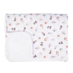 Wrendale Designs 'Little Paws' Dog Baby Blanket