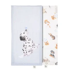 Wrendale Designs 'Little Paws' Muslin Gift Set
