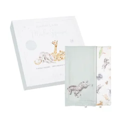 Wrendale Designs 'Little Savannah' Muslin Gift Set