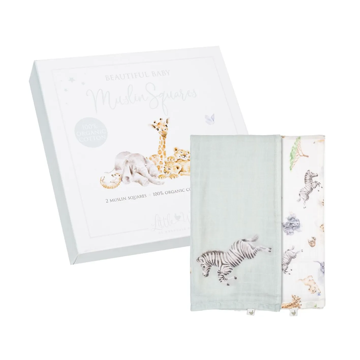 Wrendale Designs 'Little Savannah' Muslin Gift Set
