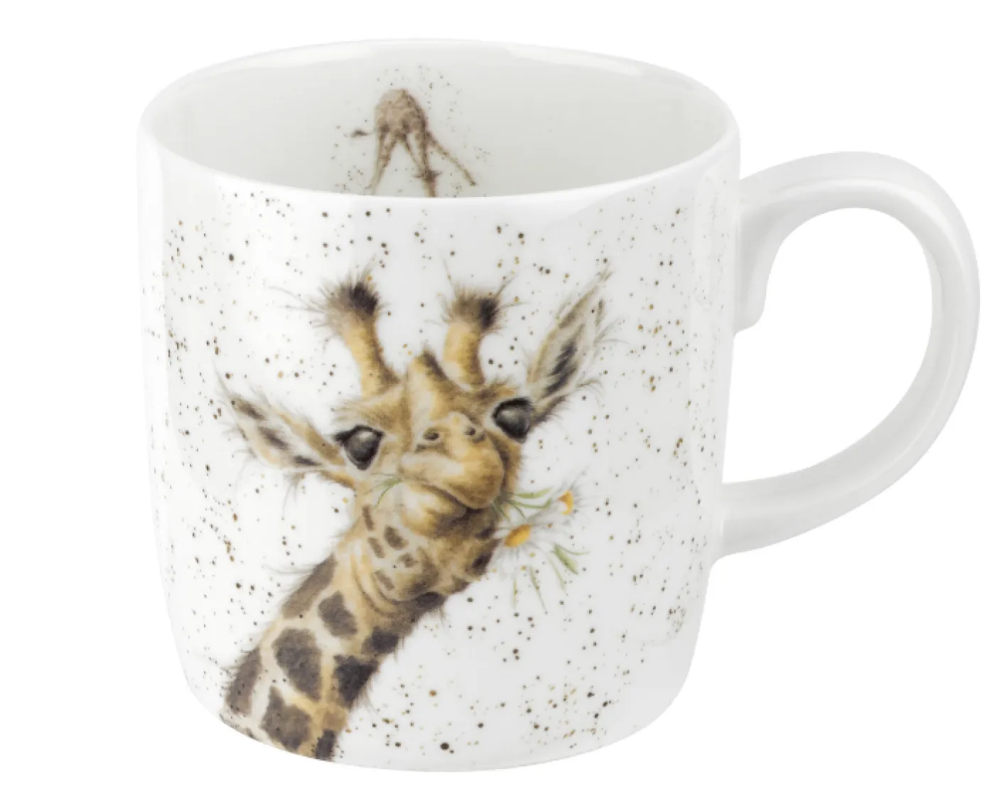 Wrendale Designs 'Lofty' Giraffe Bone China Mug (14oz)