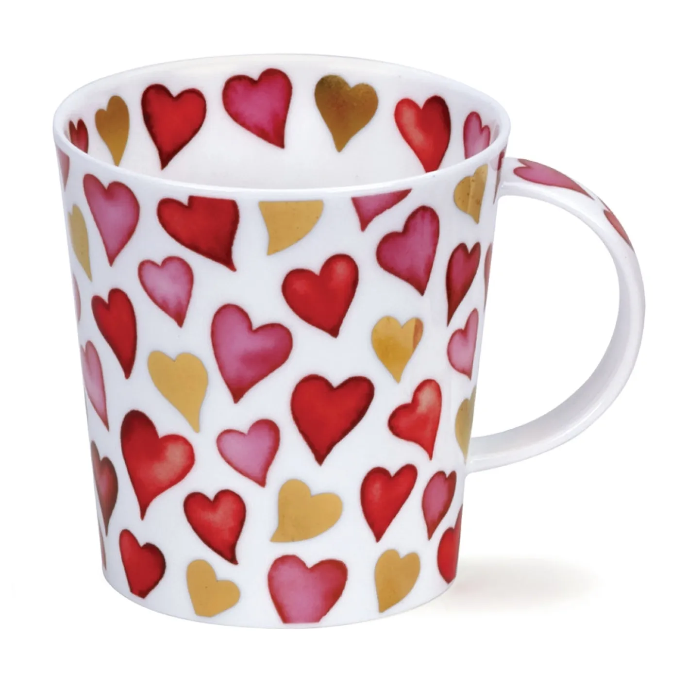 Dunoon Lomond Love Hearts Mug
