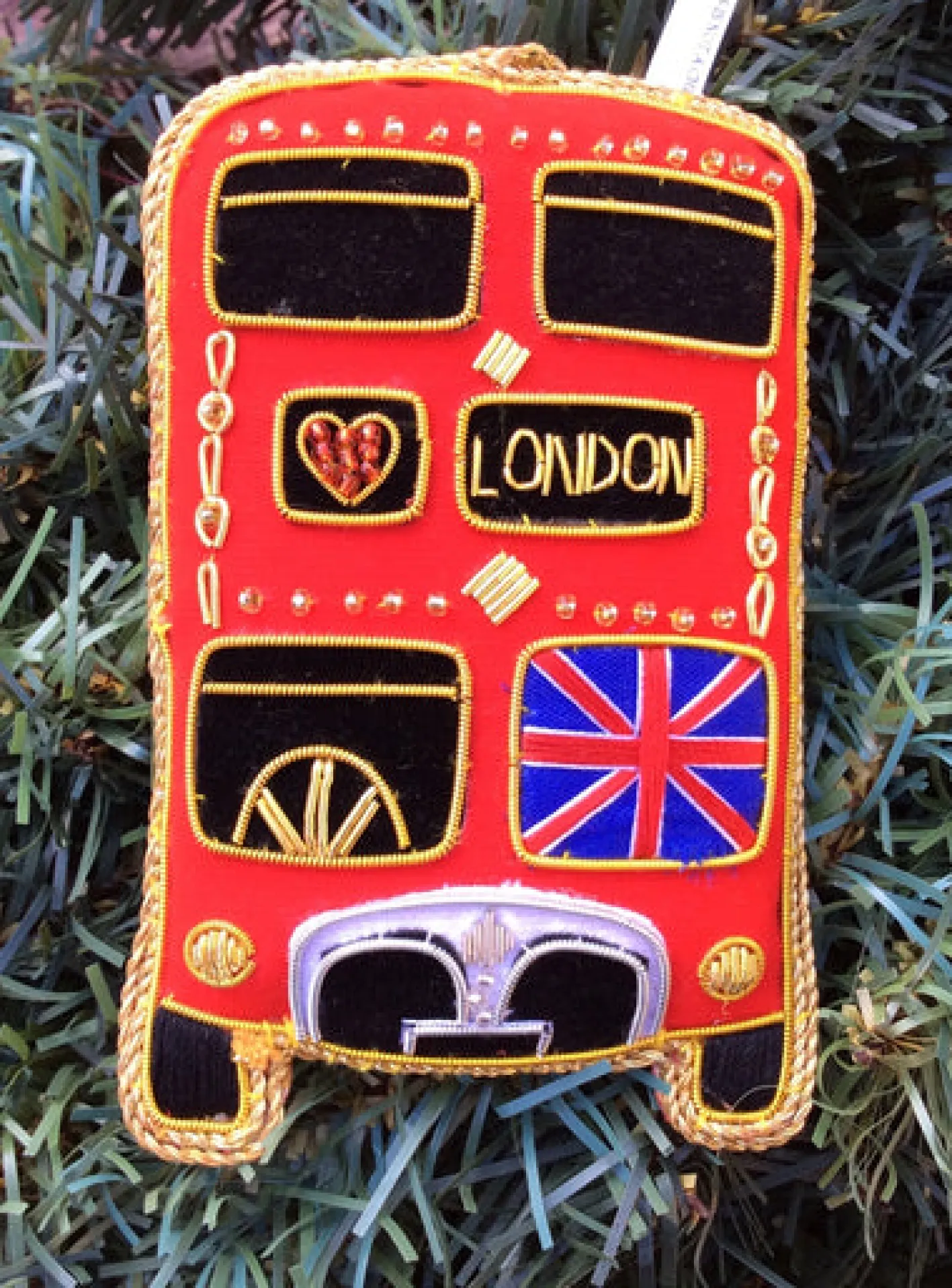 Tinker Tailor London Bus (Front) Decoration by London