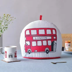 Victoria Eggs London Bus Tea Cosy