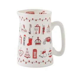 Victoria Eggs London Christmas Half Pint Jug