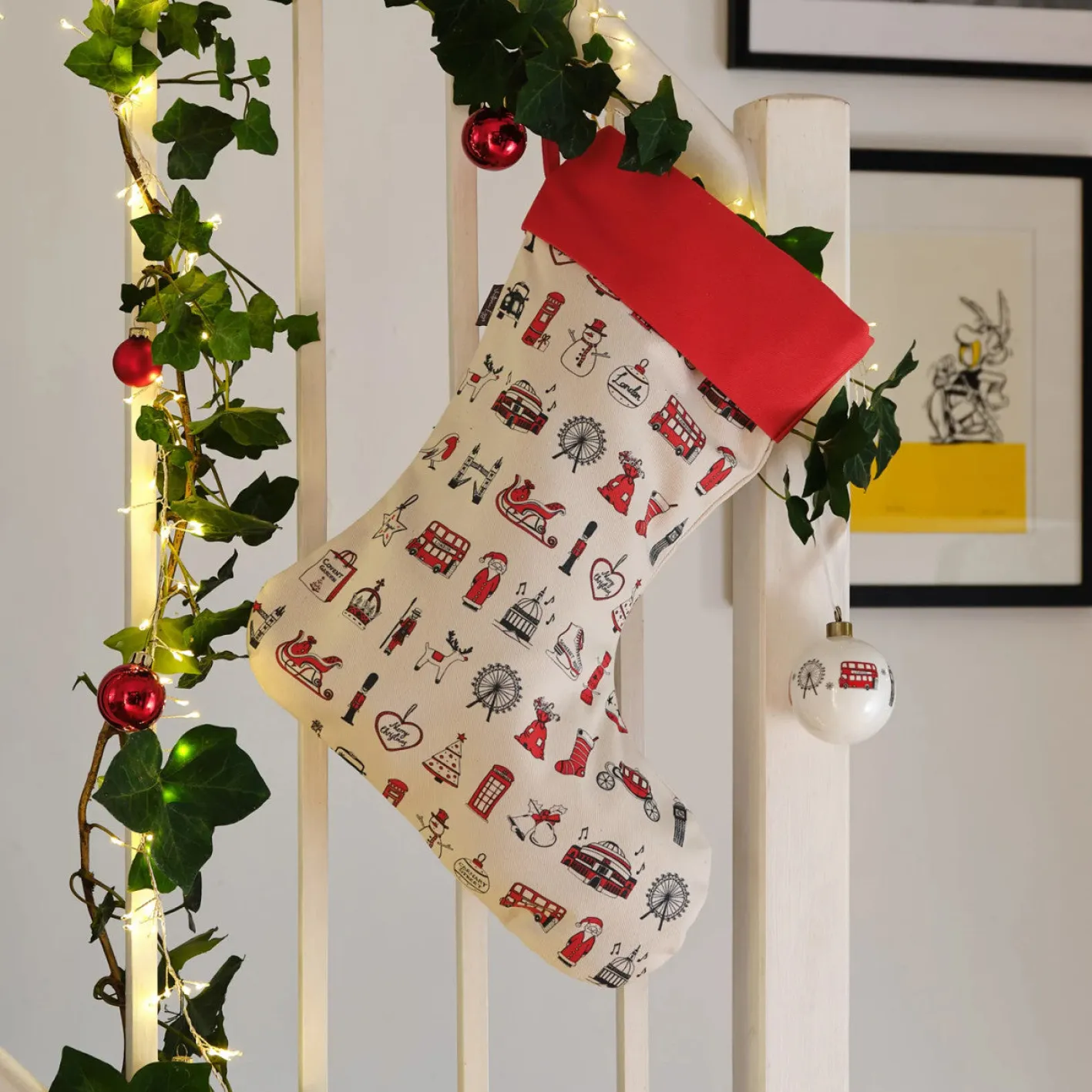 Victoria Eggs London Christmas Stocking