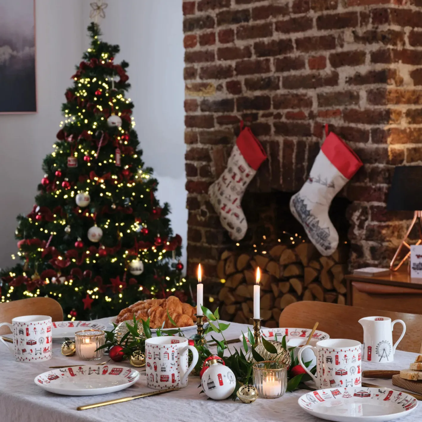 Victoria Eggs London Christmas Stocking