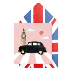 Tache Cards London Taxi & Big Ben Card