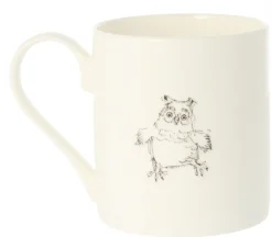 Mclaggan Smith Long-Eared Owl Bone China Mug