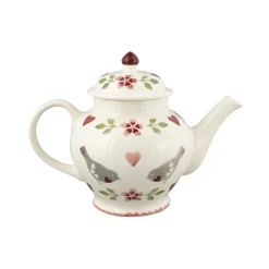 Emma Bridgewater Lovebirds 3 Mug Teapot