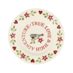 Emma Bridgewater Lovebirds True Love 8 1/2 Plate