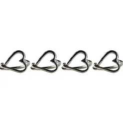Selbrae Love Heart Napkin Ring Set of 4