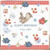 West Country Designs 'Lovely Daughter' Gingham Picnic Birthday Card