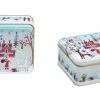 Elite Tins Lucy Loveheart Small Square Winter Tin