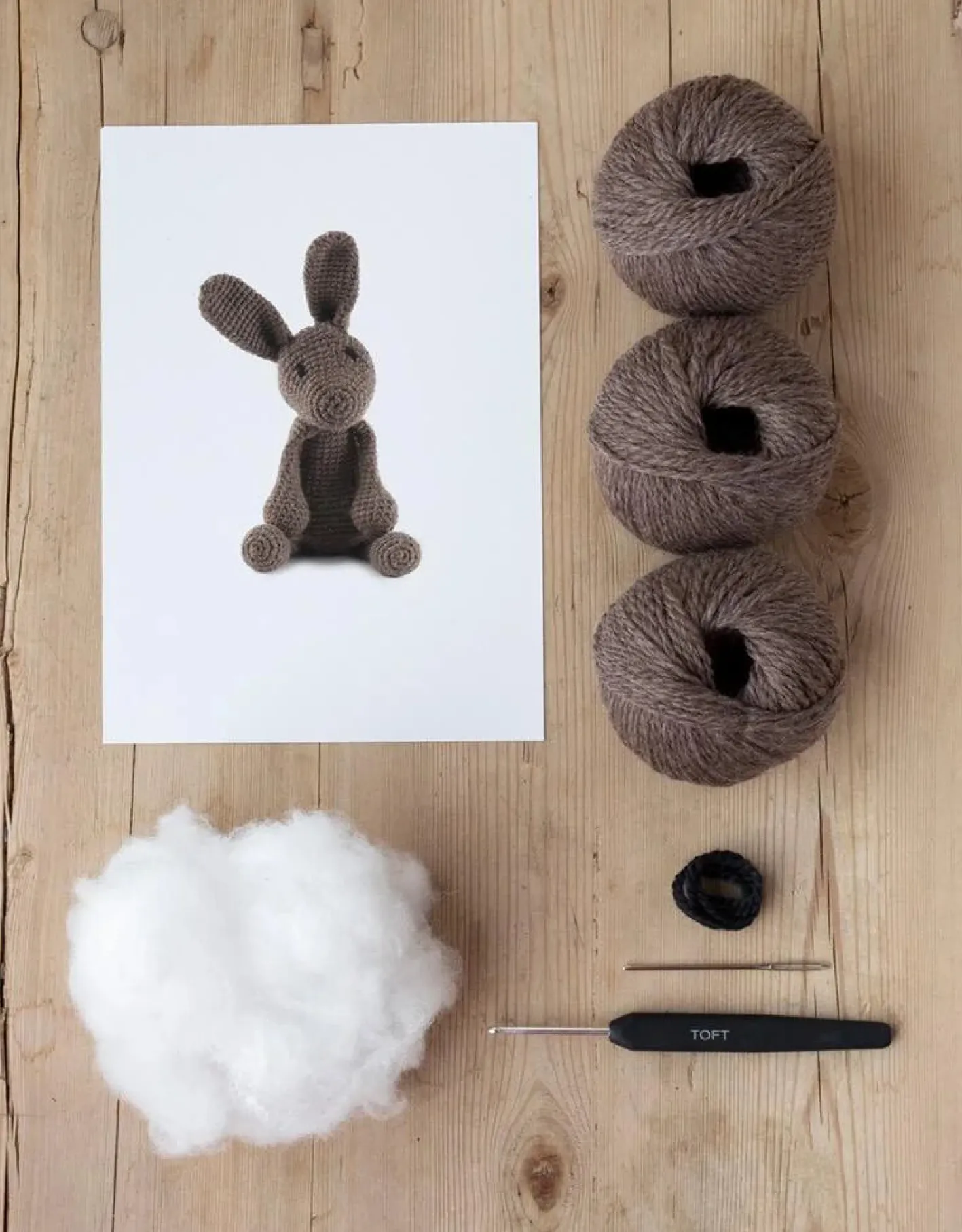 Toft Crafts Lucy the Hare Crochet Kit