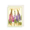 The Art File Lupins Greeting Card