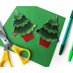 Yeti Make Your Own Christmas Tree Card