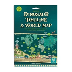 Clockwork Soldier Make Your Own Dinosaur Timeline & World Map by