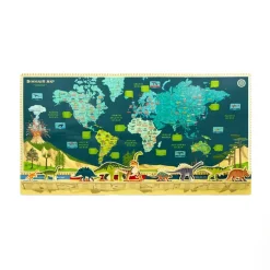 Clockwork Soldier Make Your Own Dinosaur Timeline & World Map by