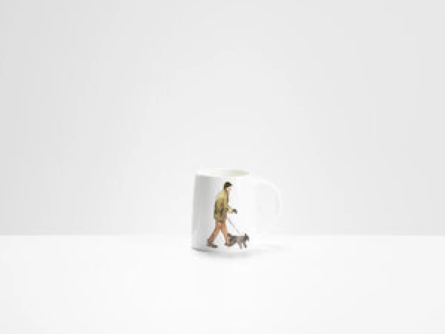Helen Beard Man and Dog Mug