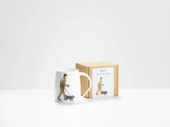 Helen Beard Man and Dog Mug
