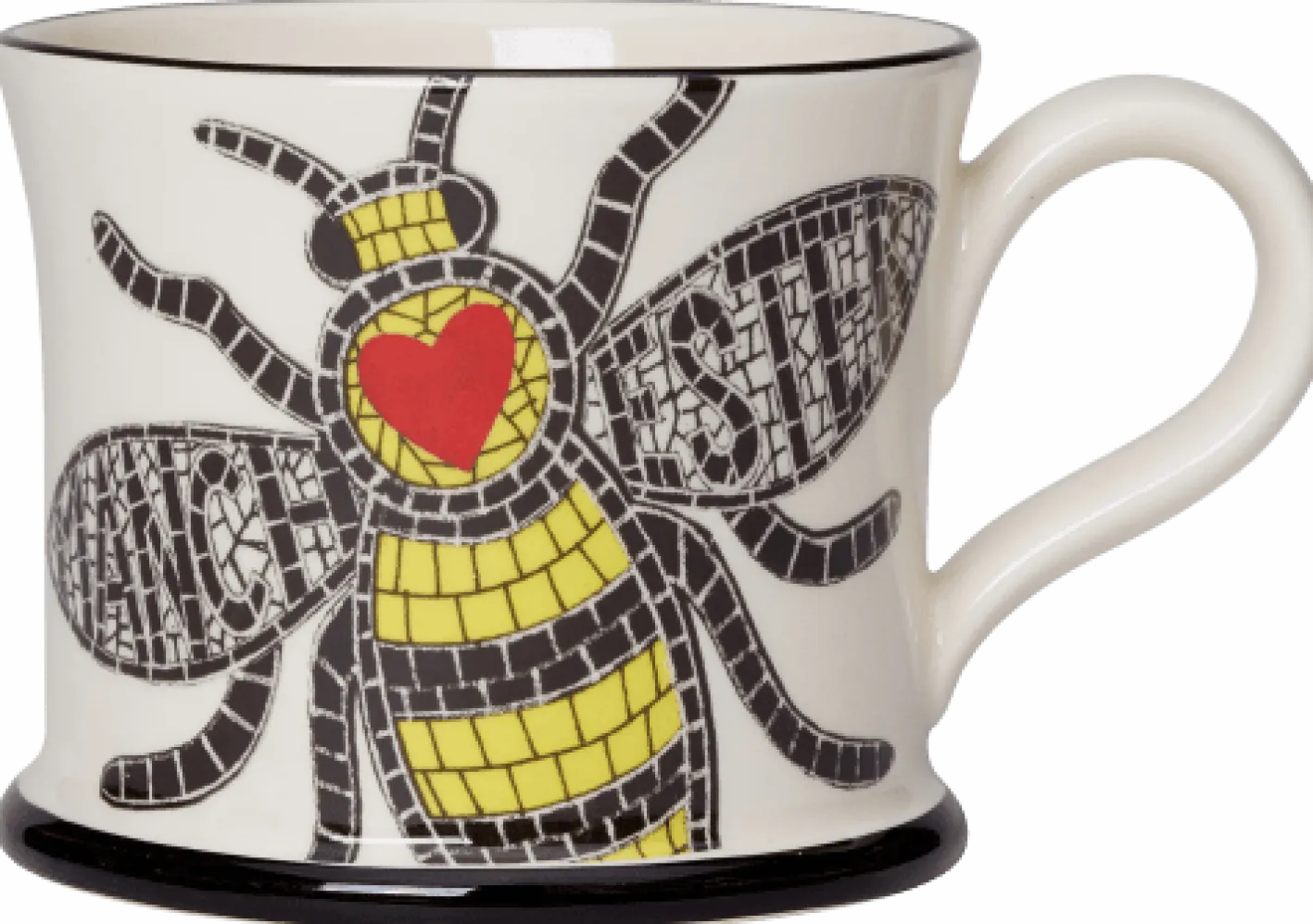 Moorland Pottery Manchester Bee Mug by