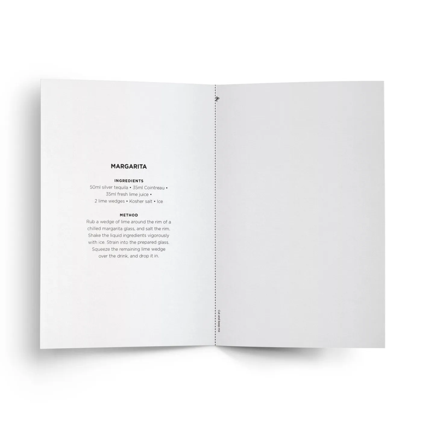 Everlong Print Co. Margarita Card