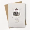 Stephanie Davies Merry and Bright Little Pudding Christmas Card