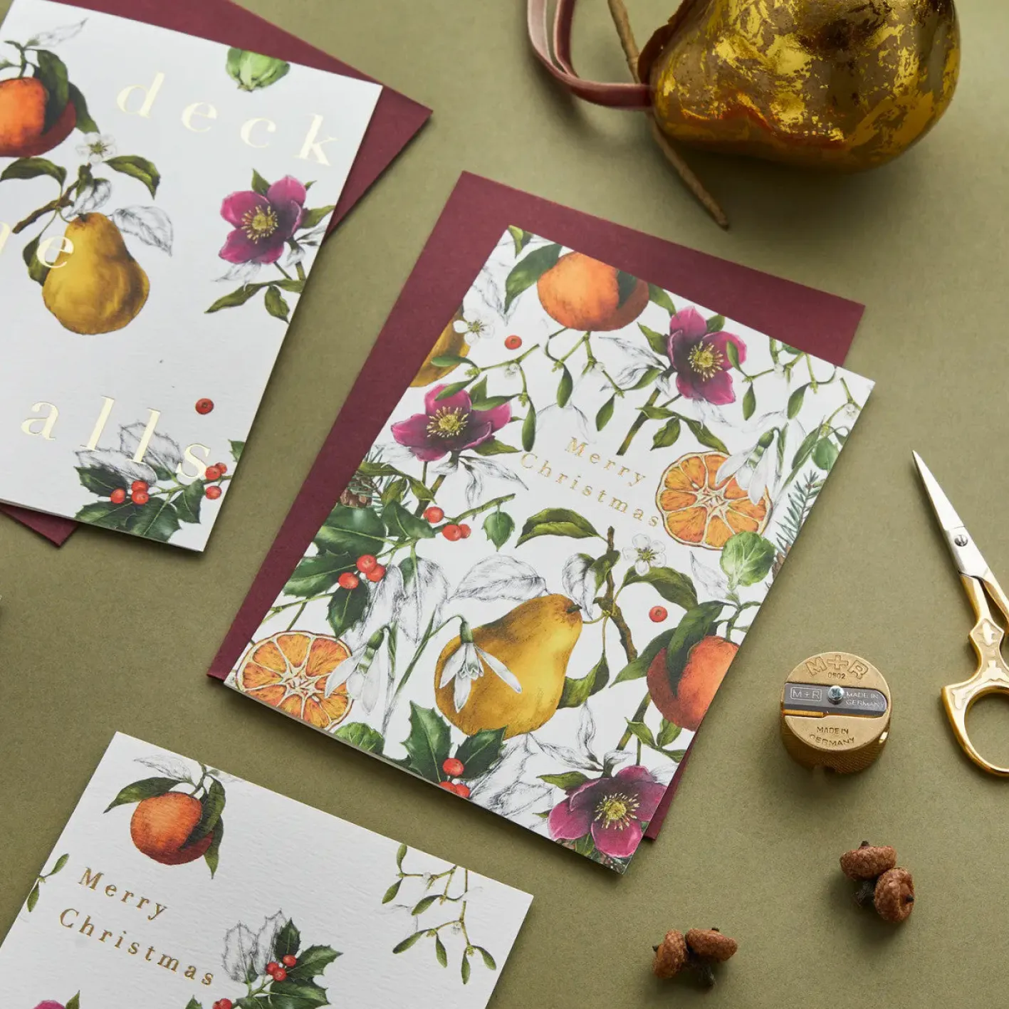 Catherine Lewis Merry Christmas - 'Winter Decadence' Card