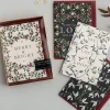 Catherine Lewis Merry Nouveau - Box of 8 Luxury Botanical Christmas Cards