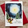Ellie Hooi Illustration Mice Christmas Card