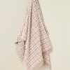 Bronte Moon Milan Blush Merino Lambswool Throw