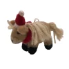 Amica Felt Mini Shetland Pony with Hat & Scarf Felt Decoration