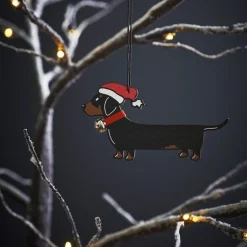Sweet William Mischievous Mutts Christmas Decoration