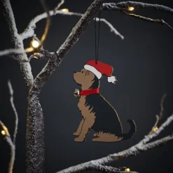 Sweet William Mischievous Mutts Christmas Decoration
