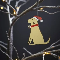 Sweet William Mischievous Mutts Christmas Decoration